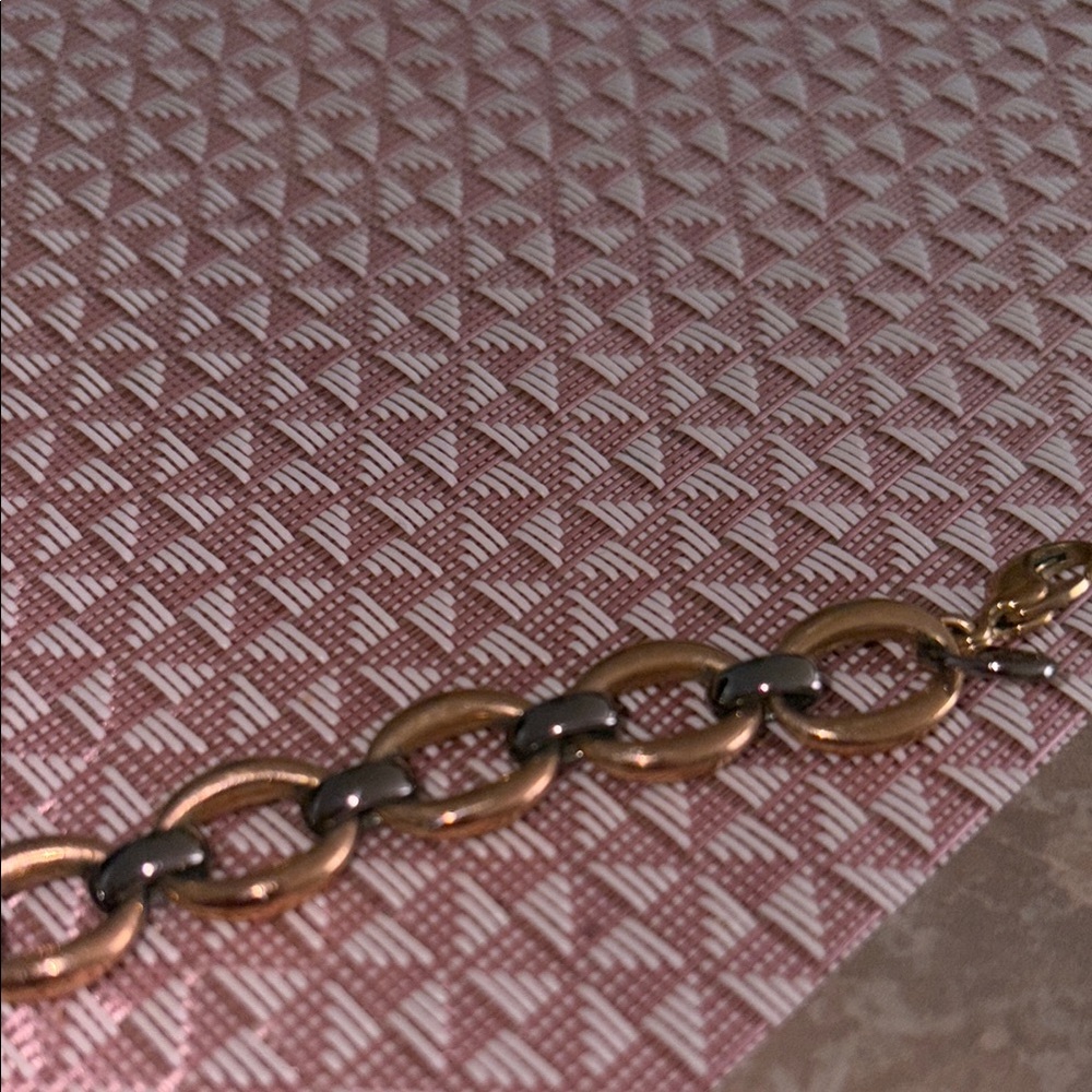 Swarovski Rose Gold and Silver Jewelry Set- Used- Good Condition- mid 2000s - Picture 7 of 9